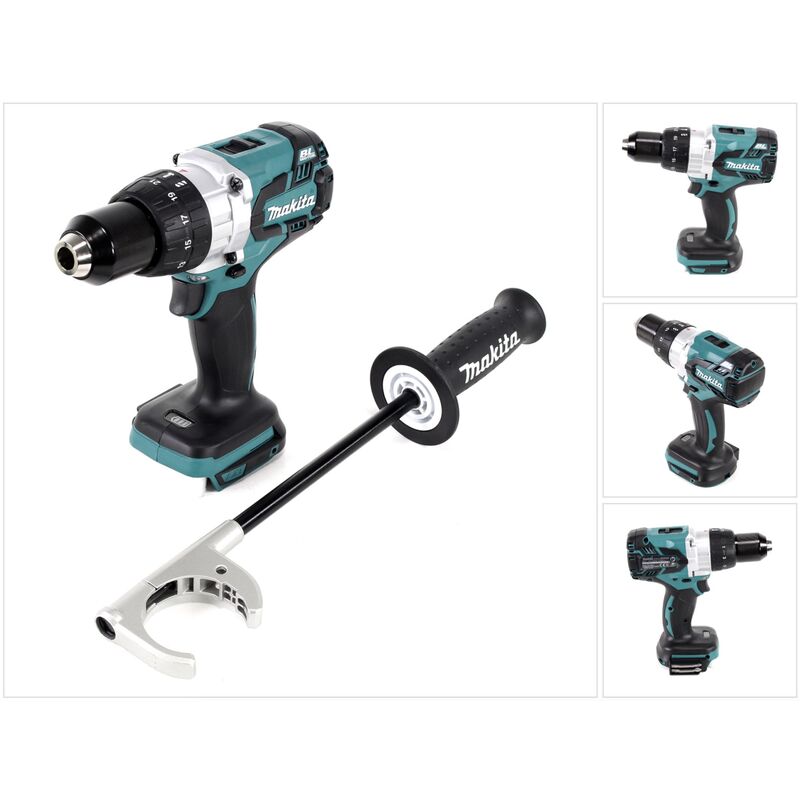 

Makita DDF 481 Z Taladro atornillador a batería 18V - Sin batería, sin cargador, sin maletín incluidos