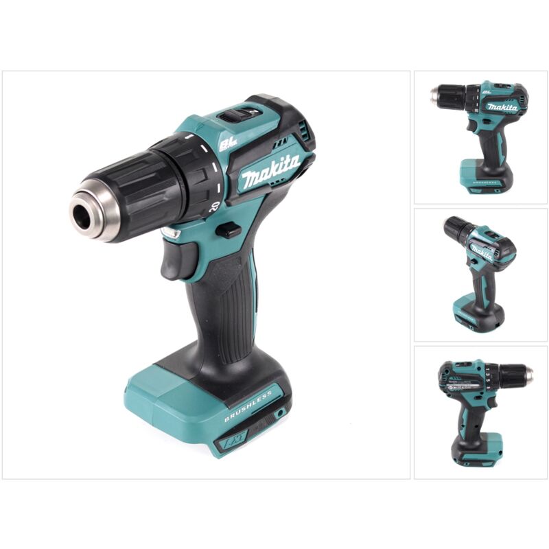 

Makita DDF 483 Z Taladro atornillador a batería 18V - Sin batería, sin cargador, sin maletín incluidos