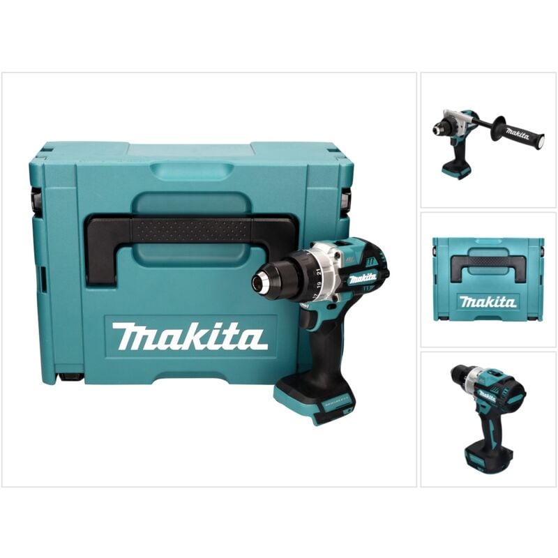 Ddf 486 zj Perceuse-visseuse sans fil 18 v 130 Nm Brushless + Makpac - sans batterie, sans chargeur - Makita