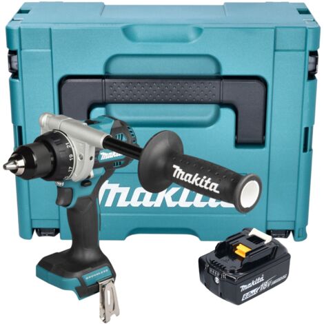 Makita DDF 492 G1J Akku Bohrschrauber 18 V 141 Nm Brushless + 1x Akku 6,0 Ah + Makpac - ohne Ladegerät