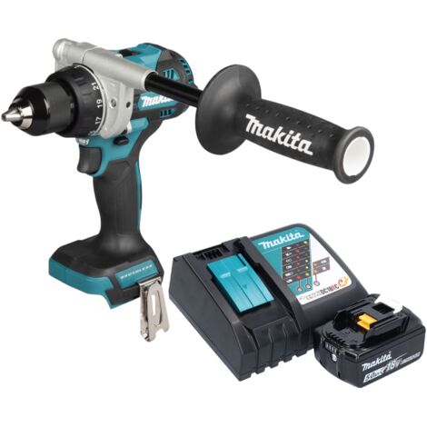 Makita DDF 492 RT1 Akku Bohrschrauber 18 V 141 Nm Brushless + 1x Akku 5,0 Ah + Ladegerät