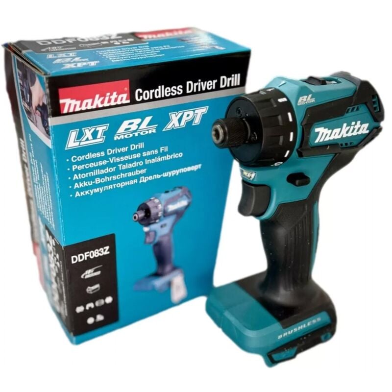 Makita - DDF083Z 18v lxt 6.35mm Drill Driver Cordless Brushless 1/4 Hex - Bare