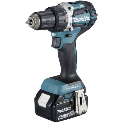 Makita DDF484RTJ Trapano avvitatore a batteria 18 V 5 Ah Li-Ion incl. seconda batteria, incl. valigia
