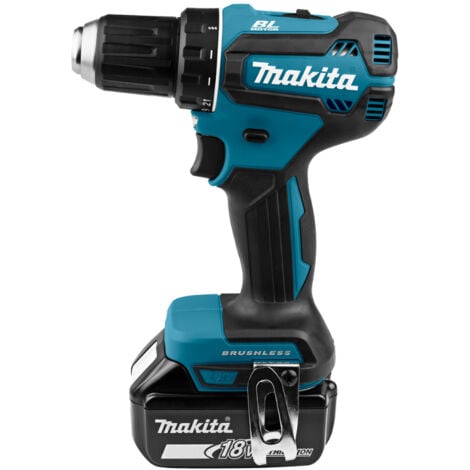 Makita DDF485RFJ Trapano avvitatore a batteria 18 V / 3,0 Ah con 2 batterie e caricabatterie DC18RC nel MAKPAC Taglia 2