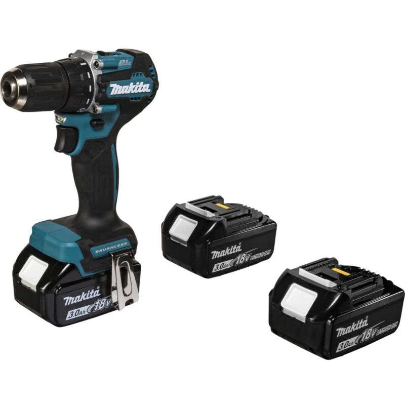 Trapano avvitatore a batteria Makita DDF487RFE3