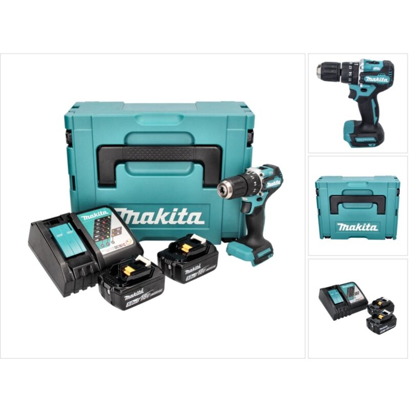 Perceuse-Visseuse À Percussion Makita DHP 487 – 18V, Moteur Brushless, Mandrin 13 mm - vue 7