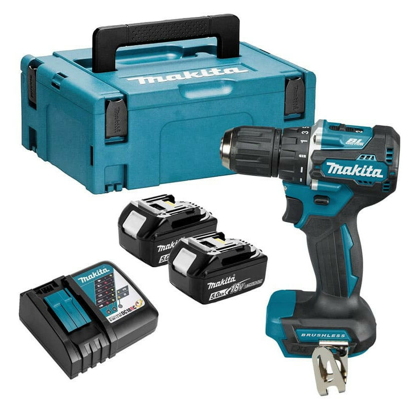 Perceuse visseuse 18V lxt (2x5,0 Ah) en makpac Makita DDF487RTJ