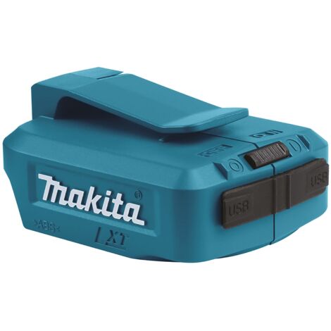 Makita DECADP05 Universal USB Power Adapter for 14.4V and 18V Cordless Devices