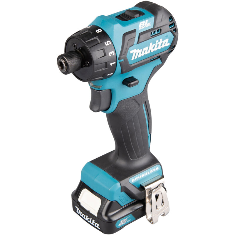 Taladro/atornillador Makita de 10,8V Li-ion 2Ah cxt - DF032DSAE