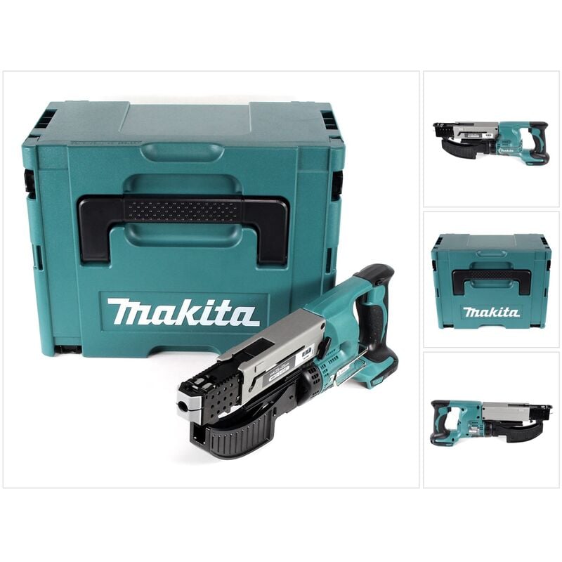 Makita - dfr 550 zj Visseuse automatique sans fil 18 v - 25 - 55mm - solo + Makpac - sans batterie, sans chargeur