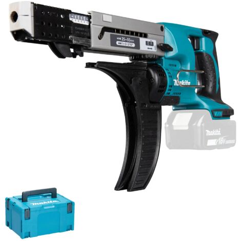 Makita DFR 550 ZJ Visseuse automatique sans fil 18V, 25-55mm Solo + Makpac - sans batterie, sans chargeur