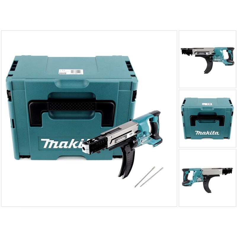 Image of Makita - dfr 750 zj Akku Magazinschrauber 18V 45-75mm Solo + Makpac - ohne Akku, ohne Ladegerät