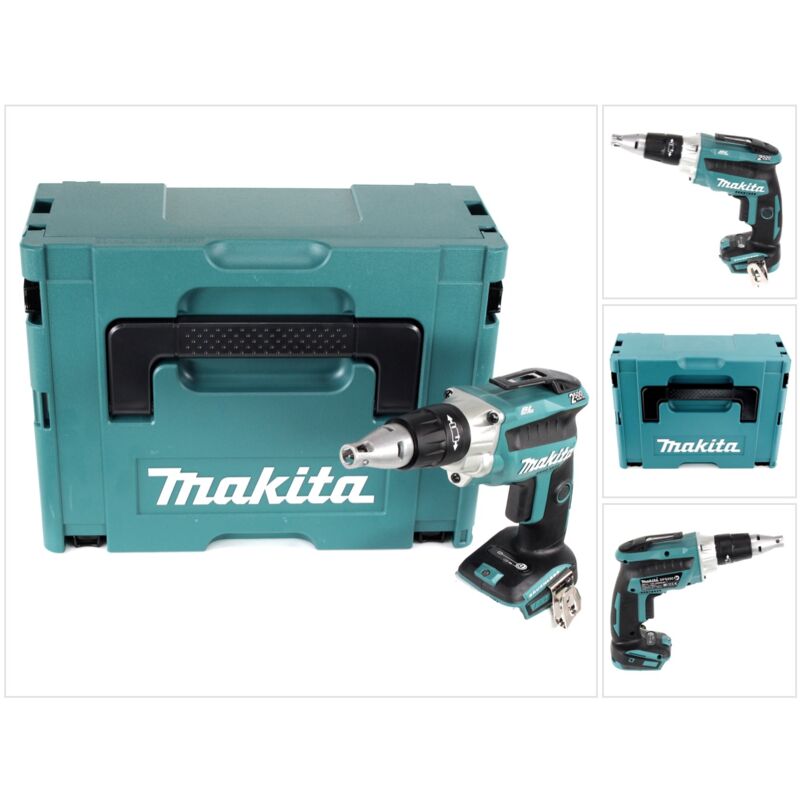 Image of Makita DFS 250 ZJ Avvitatore per cartongesso a batteria 18V / brushless + Valigetta Makpac - senza batterie, senza caricabatterie