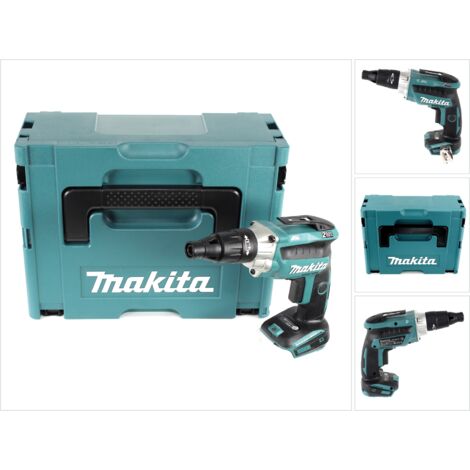 Makita DFS 251 ZJ 18 V Li-Ion Visseuses bardage Brushless + Coffret Makpac - sans Batterie ni Chargeur