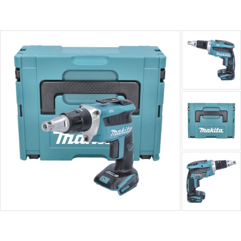 

Makita DFS 452 ZJ Atornillador a batería 18V / Brushless + Makpac 2 - Sin batería, sin cargador incluido