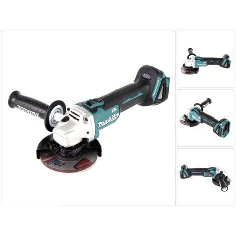 Makita DGA 504 Z Akku Winkelschleifer 18 V 125 mm Brushless Solo - ohne Akku, ohne Ladegerät