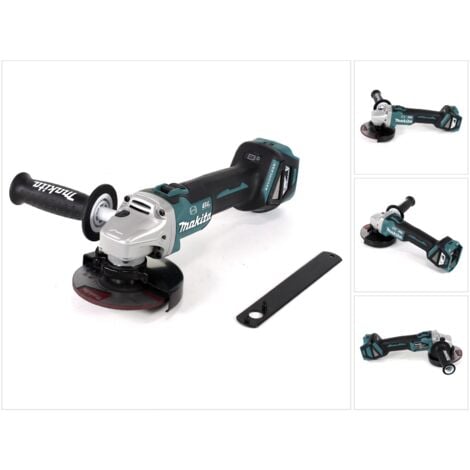 MAKITA Akku-Winkelschleifer 18V DGA513RTJ mit 2x 5,0 Ah Akkus + Lader im MAKPAC