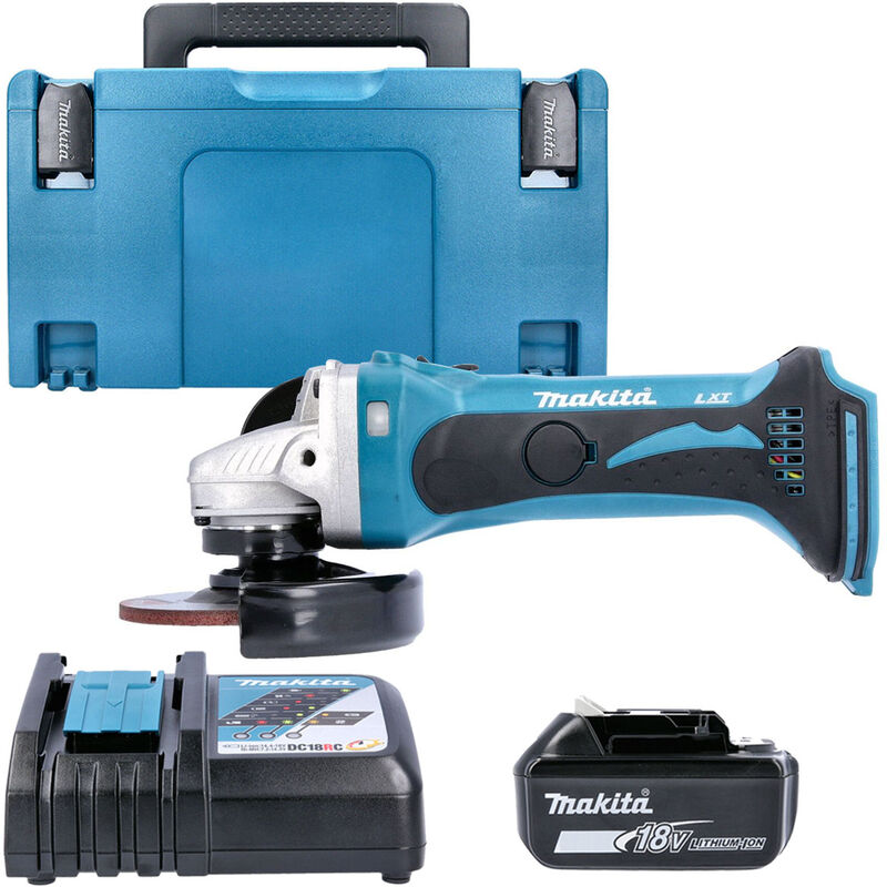 Dga467z 18V Cordless Brushless 115Mm Angle Grinder With 1 X 5.0Ah