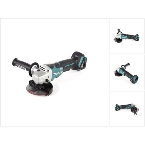 MAKITA DGA458Z 18V LXT 115 mm ADT AFT Bremsakku Minischleifer (ohne Akku oder Ladegerät)