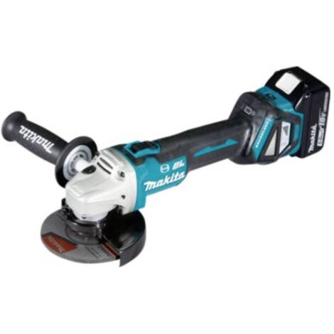 MAKITA DGA513ZJ SMERIGLIATRICE ANGOLARE 125 mm Brushless 18V solo corpo + valigetta