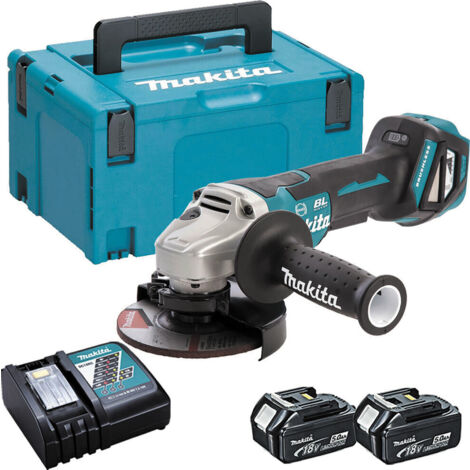 MAKITA DGA517RTJ 18v Angle grinder 5" (125mm)