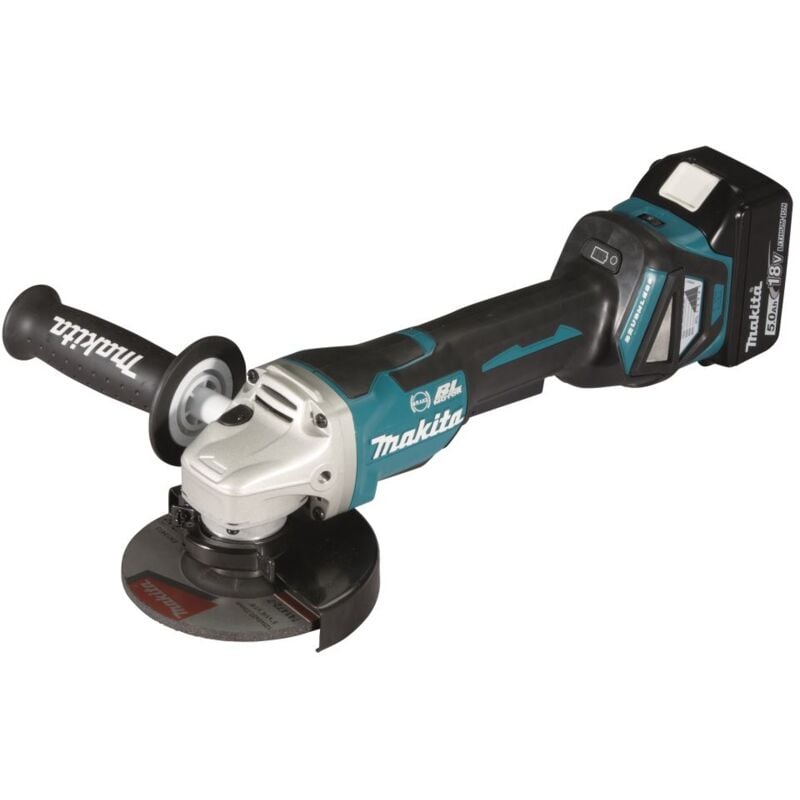 

Makita Amoladora angular a batería 18V DGA517RTJ | 2x batería 5,0 Ah