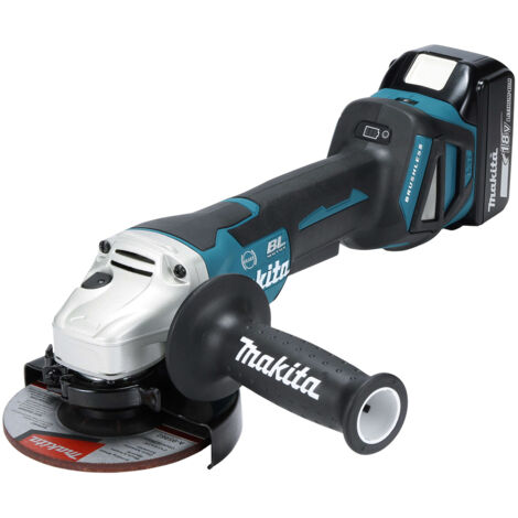 MAKITA DGA518ZU Mini meuleuse sans fil 18V LXT 125 mm AWS/ADT/AFT (sans batterie ni chargeur)