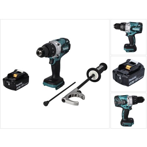Makita DHP 481 F1 Perceuse-visseuse à percussion sans fil 18 V 115 Nm Brushless + 1x Batterie 3,0 Ah - sans chargeur