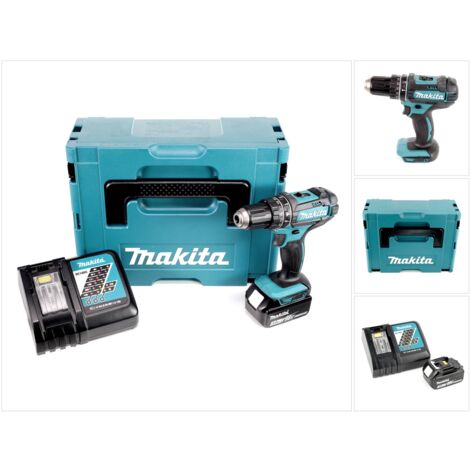 Makita DF488DWAE Taladro atornillador Baterías 18V 2x2,0Ah Li-ion