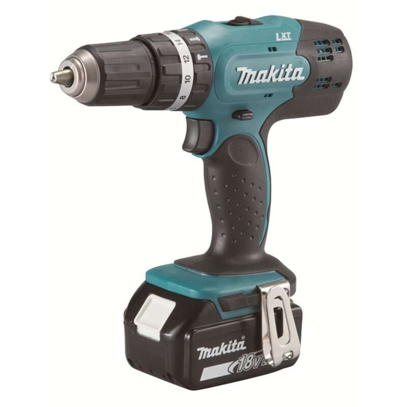 Makita Dhp453rfx8 18 V 3 Ah Li-Ion Avvitatore A Batteria + Batteria, + Custodia 1 Pz(I)