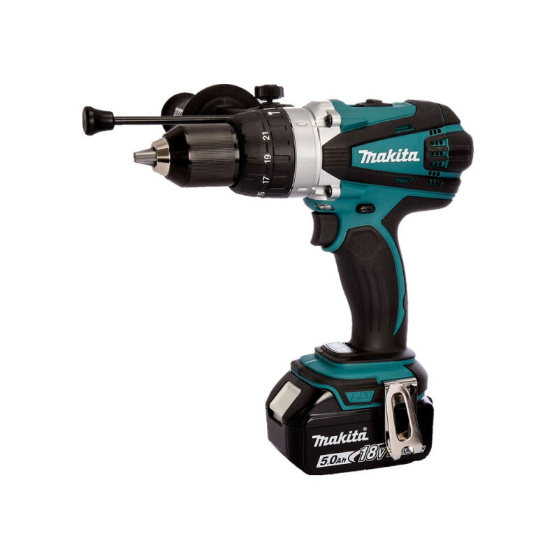 Perceuse Visseuse À Percussion Makita DHP458T1 – 18 V Li-Ion Ø 13 mm, 1x5 Ah