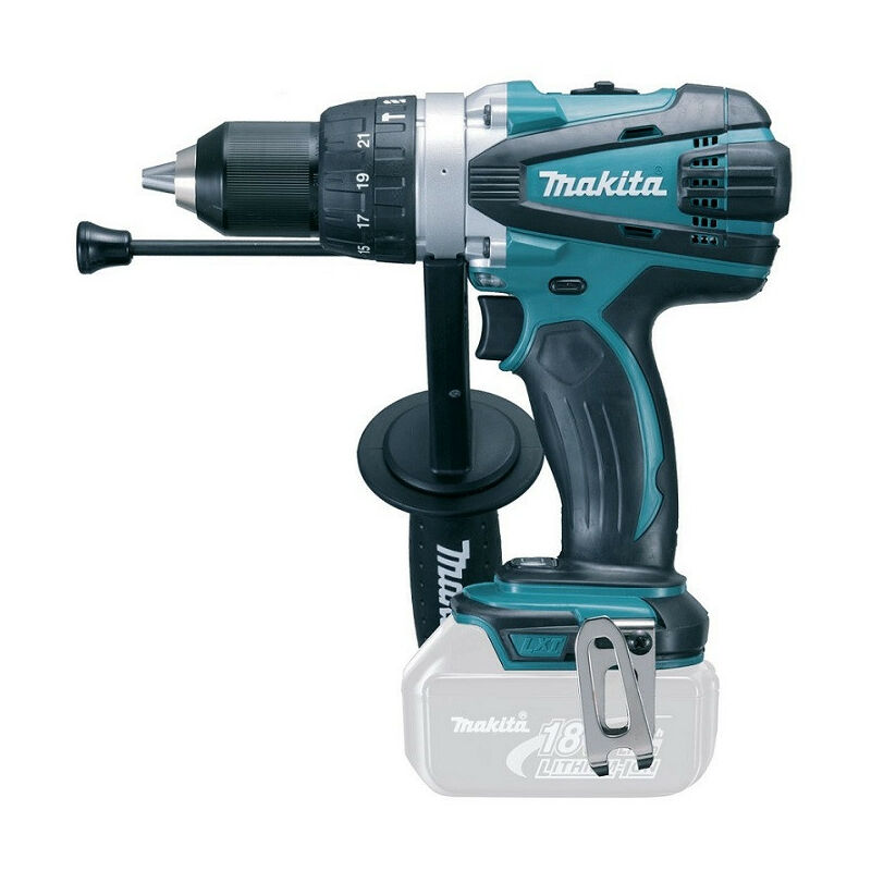 

Makita - Taladro de impacto 13 mm 18V Li Ion 91 Nm - DHP458Z