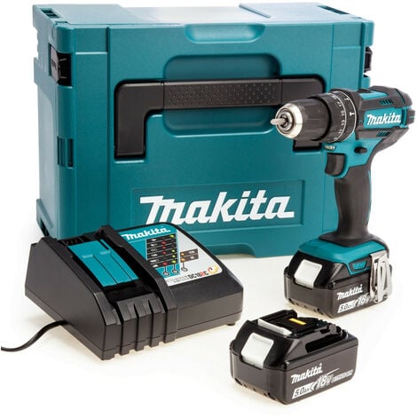 MAKITA Atornillador de percusión 1/2pulg DHP482 18V