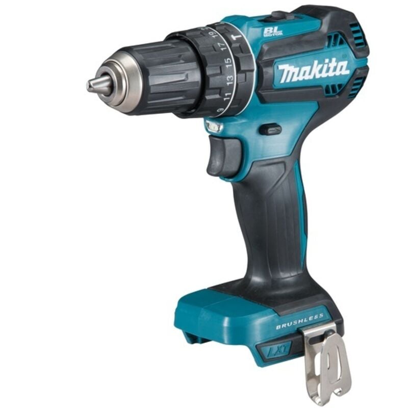 Trapano avvitatore a percussione MAKITA 18 V Li-Ion Ø 13 mm - Senza batteria né caricabatterie - DHP485ZJ