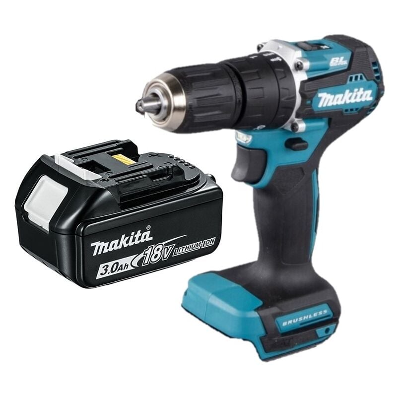 DHP487F1 Perceuse à percussion 18V lxt 1 x 3.0Ah Batteries - Makita
