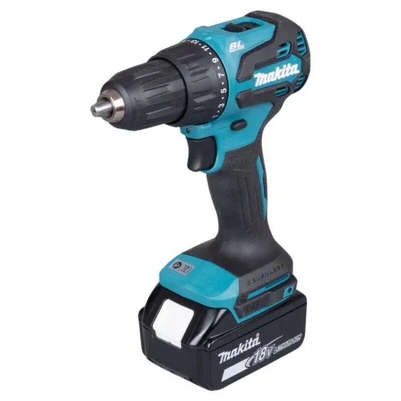 Makita DHP490RTJ Avvitatore a percussione LXT Brushless 18 V 5,0 Ah a batteria