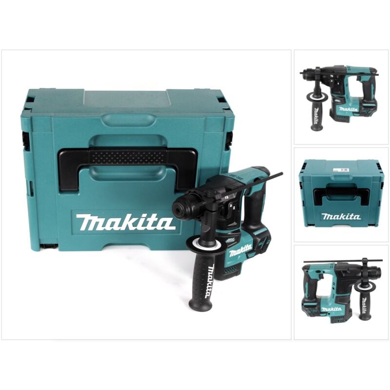 Dhr 171 zj Perforateur sans fil, sans balais 18 v à 2 étages Solo sds Plus + Coffret Makpac - sans batterie, sans chargeur - Makita