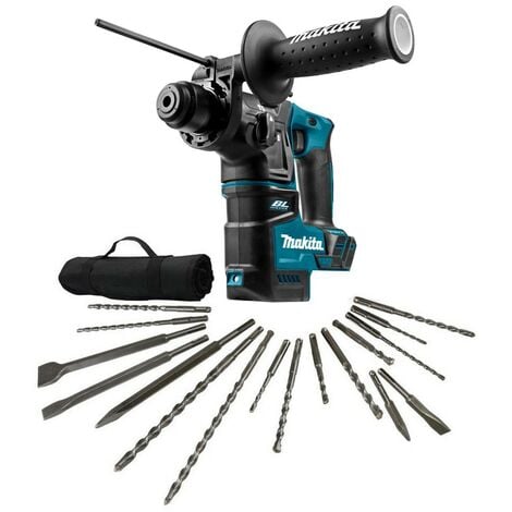 Makita DHR171Z 18V Cordless Brushless SDS Plus Rotary Hammer Drill Bare +17 Bits