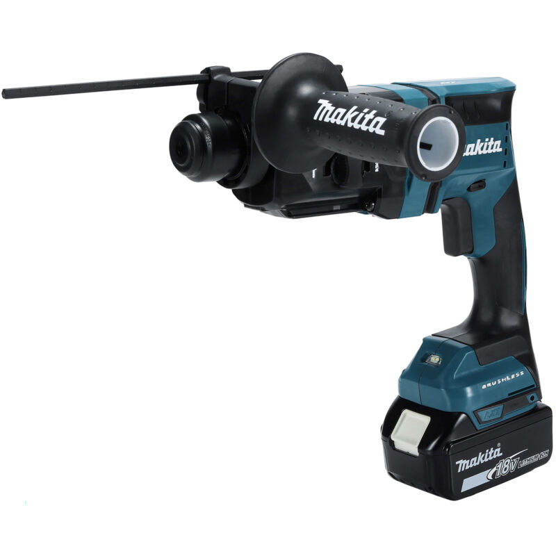 Image of Makita - Trapano a percussione a batteria DHR182ZU, 1 8V, sds-plus senza batteria e caricabatterie nella confezione