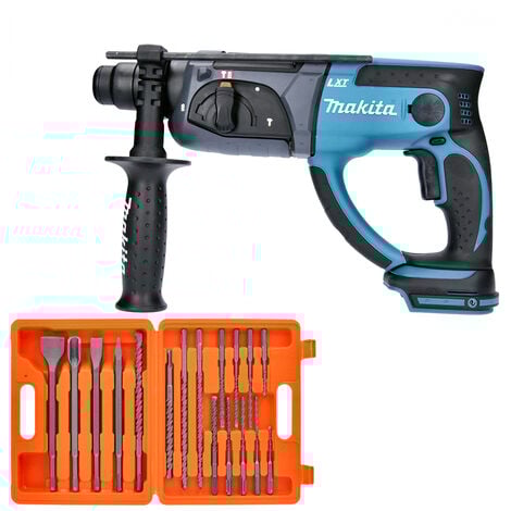Makita DHR202 18V LXT SDS Plus Hammer Drill With 17 Piece SDS Drill Bit Se