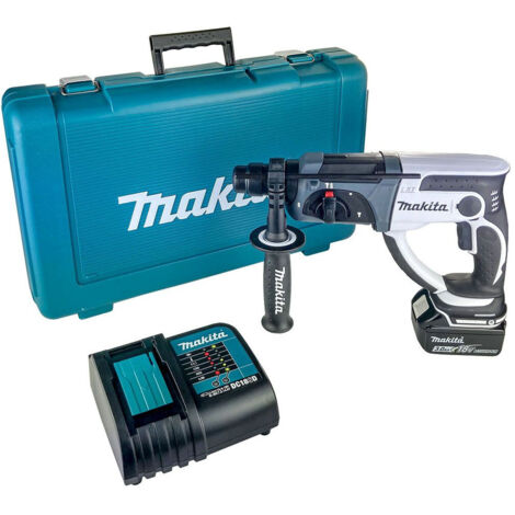 Makita DHR202SFW 18V 2kg Lithium SDS Hammer Drill + 1 x 3.0 Batteries + Case