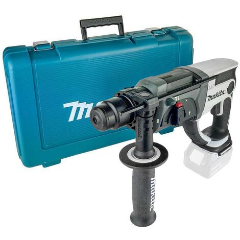 Makita DHR202Z 18V 2kg Lithium Cordless SDS Hammer Drill White + Carry Case