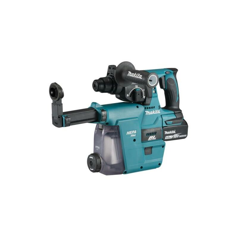 Makita - DHR242RTJW 18V brushless sds hammer