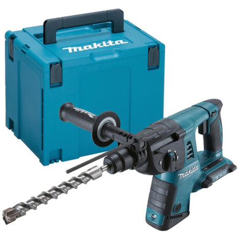 Makita DHR263ZJ Cordless Twin 18V SDS+ Rotary Hammer Hith Makpac Type 4 Carry Case