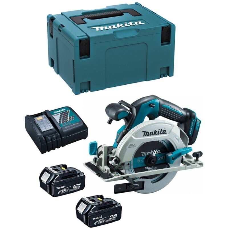 Makita - Circular Saw DHS680RMJ (2 x 4,0 Ah + DC18RC + makpac 3)