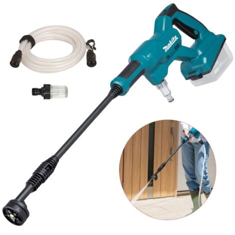 Makita DHW180Z LXT 18V Cordless Pressure Washer 5 In 1 Nozzle + Hose + Filter