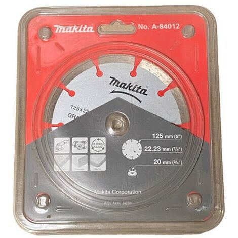 Makita Diamantscheibe Ø 125 mm Granit A-84012 Winkelschleifer Handsäge