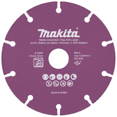 Makita disco da taglio diamantato 1 pz. - Diamante - 125 x 22,23 x 1,3 mm