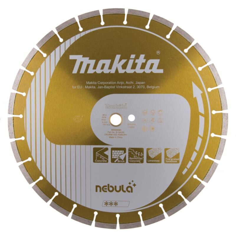 Makita - Nebula Disco diamantato per tagli rapidi - 400x25,4 mm