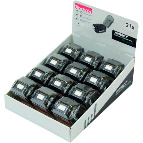 Makita Display Torsion Bitset 31-tlg. E-03090